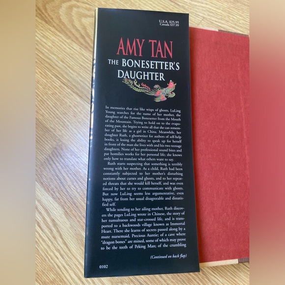 The Bonesetters Daughter by Amy Tan , hardcover book - Picture 6 of 9